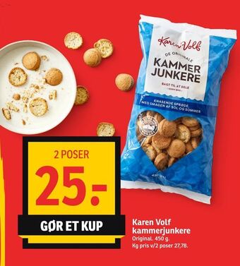 SPAR Karen Volf kammerjunkere tilbud