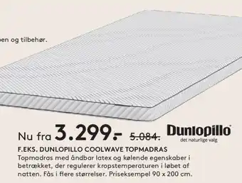 Dunlopillo Coolwave Topmadras