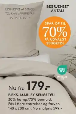 SENG F.eks. Marley sengetøj tilbud