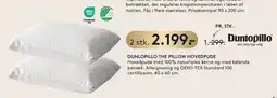 SENG Dunlopillo The Pillow Hovedpude tilbud