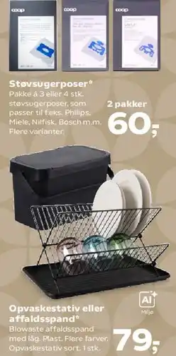 Kvickly Opvaskestativ eller affaldsspand tilbud