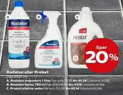 Kvickly Rodalon eller Probat tilbud