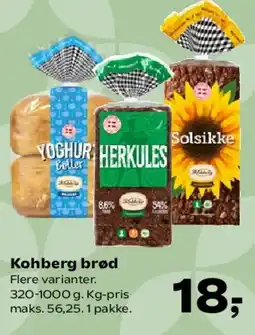 Kvickly Kohberg brød tilbud