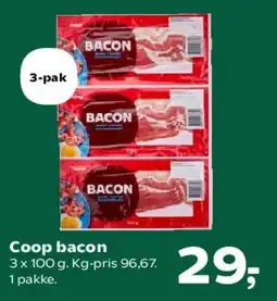 Kvickly Coop bacon tilbud