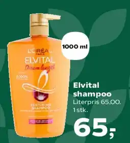 Kvickly Elvital shampoo tilbud