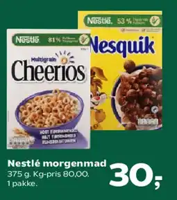 Kvickly Nestlé morgenmad tilbud