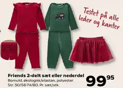 Kvickly Friends 2-delt sæt eller nederdel tilbud