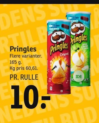 SPAR Pringles tilbud