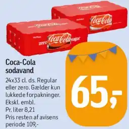 Føtex Coca-Cola sodavand tilbud