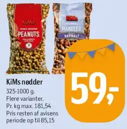 Føtex KIMs nødder tilbud