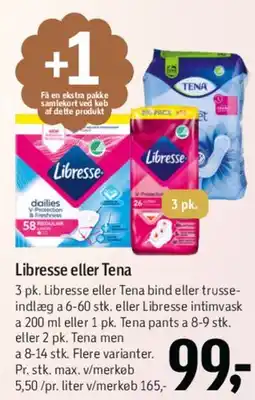 Føtex Libresse eller Tena tilbud