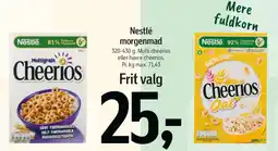 Føtex Nestlé morgenmad - Multi Cheerios / Cheerios Oat tilbud