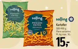Føtex Kartofler / Pommes Frites tilbud