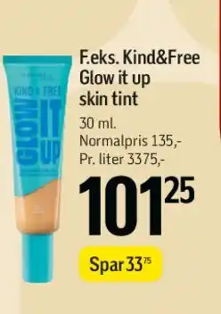 Føtex Rimmel Kind&Free makeup (Kind&Free-serien) tilbud