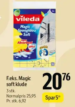 Føtex Vileda Magic soft klude tilbud