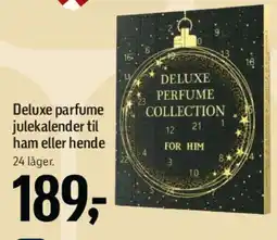Føtex Deluxe parfume julekalender tilbud