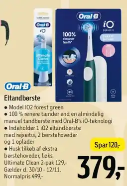 Føtex Eltandbørste tilbud