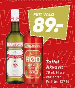 Bilka Taffel Akvavit / Aalborg tilbud