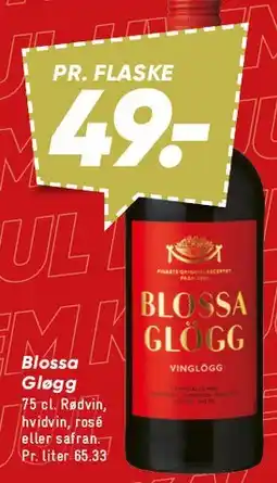 Bilka Blossa Glögg (flaske) tilbud