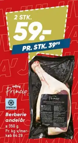 Bilka Berberie andelår tilbud