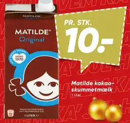 Bilka Matilde kakao skummetmælk tilbud