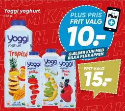 Bilka Yoggi yoghurt tilbud