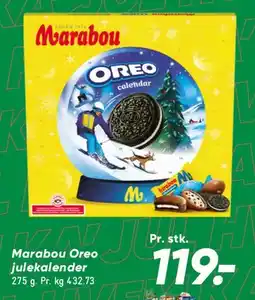 Bilka Marabou Oreo julekalender tilbud
