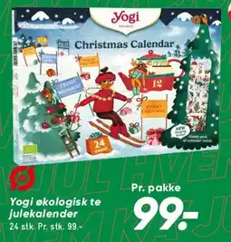 Bilka Yogi økologisk te julekalender tilbud