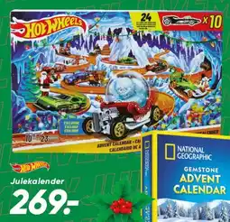 Bilka Hot Wheels Julekalender tilbud