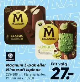 Bilka Magnum 3-pak tilbud