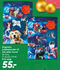 Bilka Dogman julekalender til kat eller hund tilbud