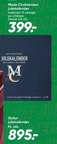 Bilka Mads Christensen julekalender tilbud