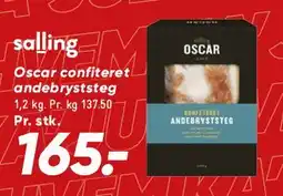 Bilka Oscar confiteret andebryststeg tilbud