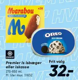 Bilka Premier / Marabou / Oreo is tilbud