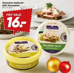 Bilka Graasten italiensk- eller karrysalat tilbud