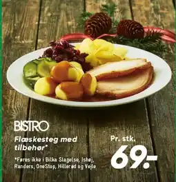 Bilka Flæskesteg med tilbehør tilbud