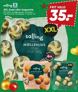 Bilka salling Møllehjul (XXL brød/bagevarer) tilbud