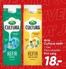 Bilka Arla Cultura kefir tilbud
