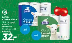 Bilka Lambi Classic papir tilbud
