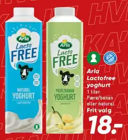 Bilka Arla Lactofree yoghurt tilbud