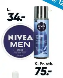 Bilka NIVEA MEN deodorant tilbud