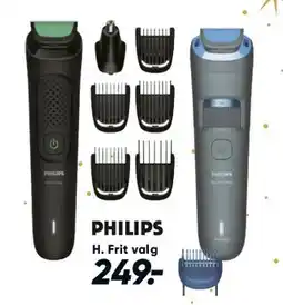 Bilka Philips trimmer / grooming set tilbud