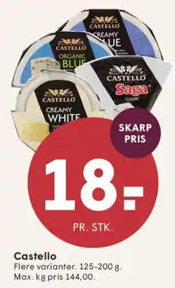SPAR Castello (ost) tilbud