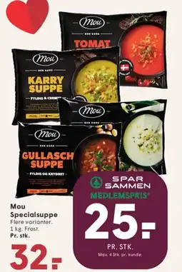 SPAR Mou Specialsuppe tilbud