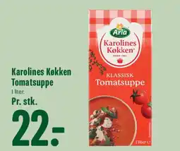 Min Købmand Karolines Køkken Tomatsuppe tilbud
