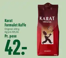 Min Købmand Karat Formalet Kaffe tilbud