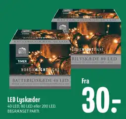 Min Købmand LED Lyskæder tilbud