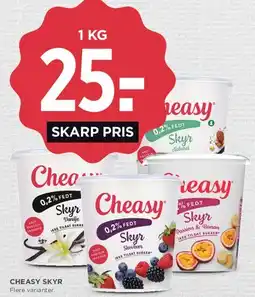 MENY Cheasy Skyr tilbud