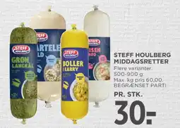 MENY Steff Houlberg Middagsretter tilbud