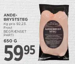 MENY Andebryststeg tilbud